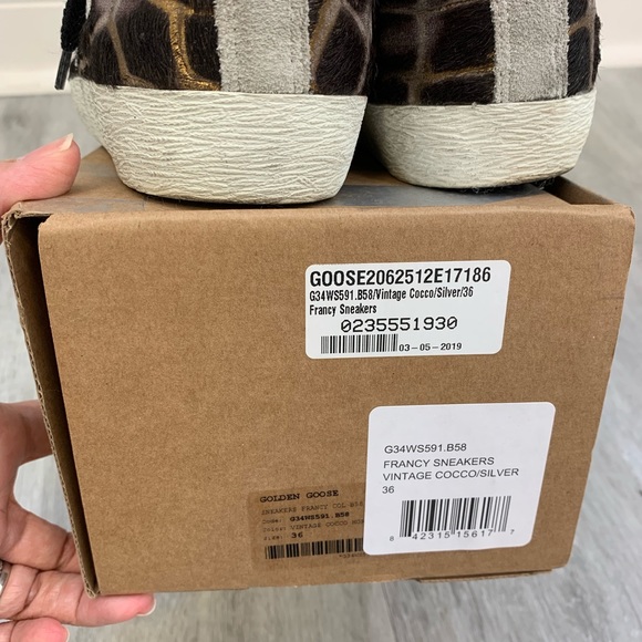 GOLDEN GOOSE “Vintage Cocco” “Francy” sneakers - Picture 5 of 10